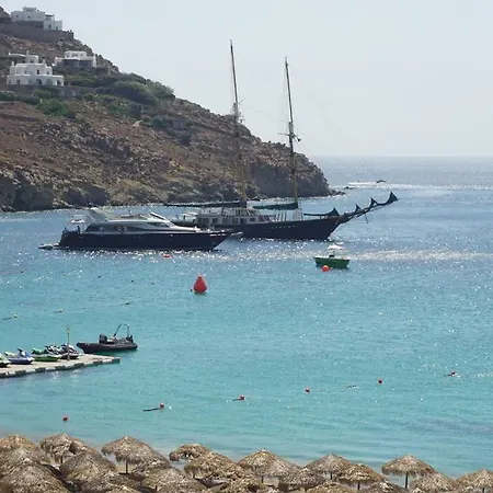 別荘 1path Pelican Mykonos Super Paradise House