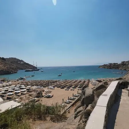 別荘 1path Pelican Mykonos Super Paradise House Mykonos Town