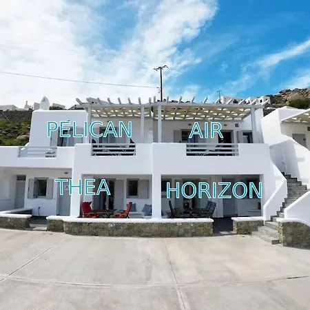 Holiday home 1path Pelican Mykonos Super Paradise Beach House Mykonos Town