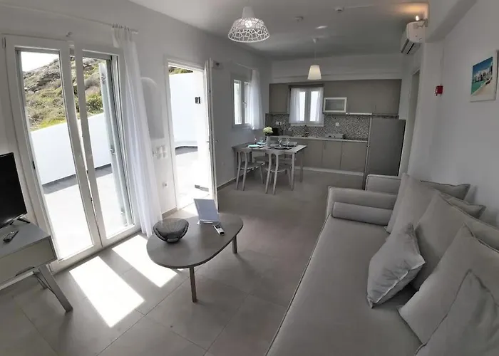 Feriehus 1path Pelican Mykonos Super Paradise House