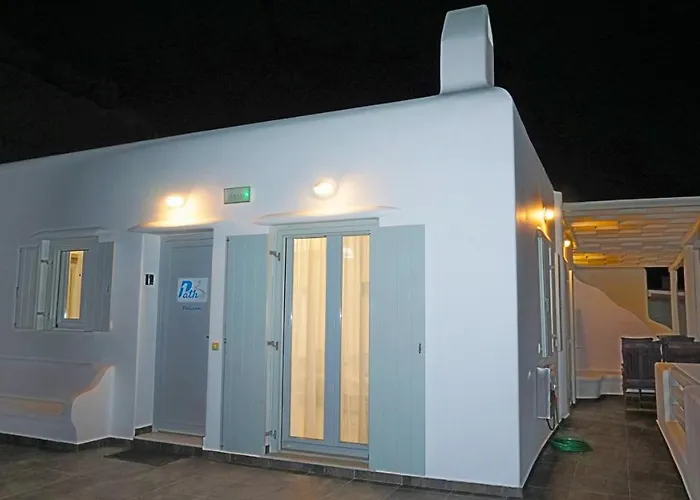 Feriehus 1path Pelican Mykonos Super Paradise House *